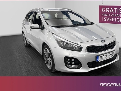 Kia Cee´dSW 1.6 CRDi GT-Line Värmare Kamera Rattvärme 2016, Halvkombi