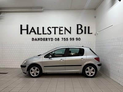 Peugeot 307 2.0 XS Automat Nybesiktigad Klima Svensksåld