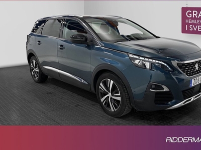 Peugeot 5008Allure 7-sits Pano Cockpit Värmare Drag 2018, SUV