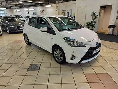 Toyota Yaris Hybrid e-CVT Euro 6 101hk Bkamera/MOMS bil