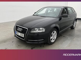 Audi A3 Sportback 1.6 TDI 105hk Attraction M&K-Värmare