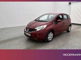 Nissan Note 1.2 80hk Farthållare Låg-skatt 0,47L/Mil