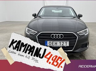 Audi A3Cabriolet Proline Cockpit Navi Sensor 2017, Halvkombi