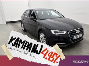 Audi A3Sportback 1.4 TFSI Attraction 2013, Halvkombi