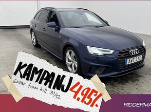 Audi A4Avant 40 TDI Q S-Line D-Värm Drag 2019, Kombi