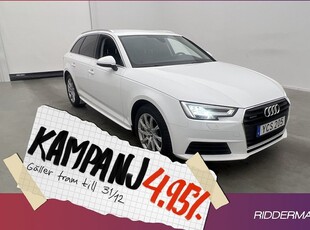 Audi A4Avant TDI Q Proline Värmare S 2016, Kombi