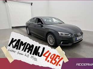 Audi A5Sportback TFSI Proline Sensorer 2018, Sportkupé