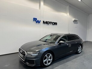 Audi A6 Avant 40 TDI 204hk Quattro S line 360° D-värm Skinn