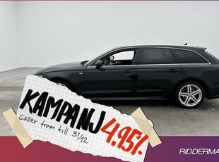 Audi A6Avant TDI Q S-Line Sensorer Drag 2017, Kombi