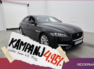 Jaguar XF20d R-Sport Kamera Navi Rattvär 2016, Sedan