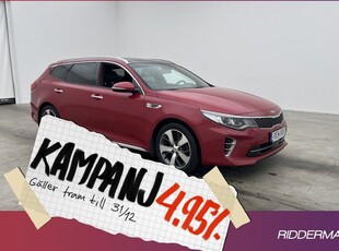 Kia OptimaSport Wagon GT-Line Pano H K 2017, Personbil