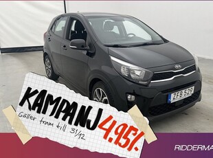 Kia Picanto1.0 MPI Advance Kamera CarPl 2018, Halvkombi