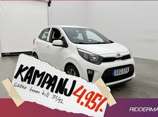 Kia Picanto1.0 MPI Advance Kamera CarPl 2019, Halvkombi