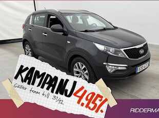 Kia Sportage1.7 CRDi Rattvärme Bluetooth Sensor 2015, SUV