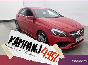 Mercedes A180Benz A 180 AMG Sport Backkame 2018, Halvkombi