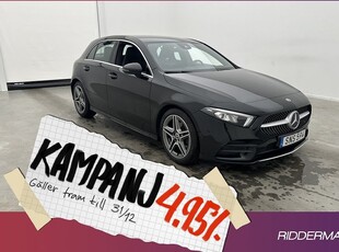 Mercedes A200Benz A 200 AMG Sport Kamera 2018, Halvkombi