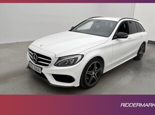 Mercedes-Benz C 220 T d 4M 170hk AMG Burm D-Värm Skinn Drag