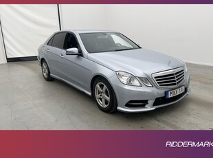 Mercedes-Benz E 220 170hk AMG Sport M-Värmare Sensorer Skinn