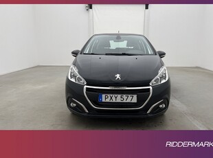 Peugeot 208 1.2 VTi 82hk Active Farthållare 0,45l/mil