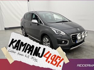 Peugeot 30081.6 Pano HUD M&K-Värm Kamera 2016, SUV