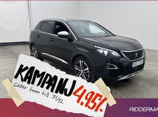 Peugeot 3008BlueHDi GT Värm Focal Pano Ka 2018, SUV