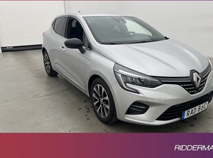 Renault Clio1.0 Intens Navi Kamera Rattvärme Halvskinn 2023, Halvkombi