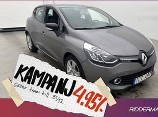 Renault Clio1.2 Navigation Farthållare 2013, Halvkombi