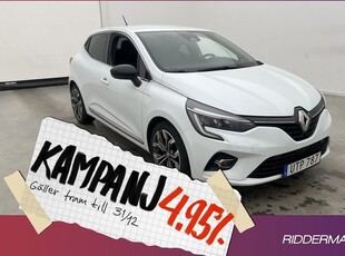 Renault ClioE-TECH Intens Navi P-sensor 2021, Halvkombi