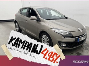 Renault MeganeMégane 1.5 dCi Exception Farthåll 2014, Halvkombi