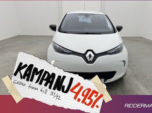 Renault ZoeR210 22 kWh Intens Batterihyra 2015, Halvkombi