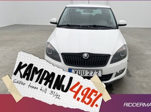 Skoda FabiaTSI Ambiente Värmare Sensorer 2014, Halvkombi