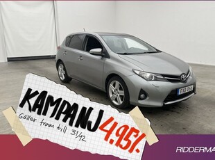 Toyota Auris1.6 Valvematic Style Pano Kam 2014, Halvkombi