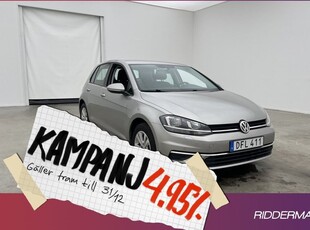 Volkswagen Golf1.0 TSI Style Sensorer Car 2018, Halvkombi