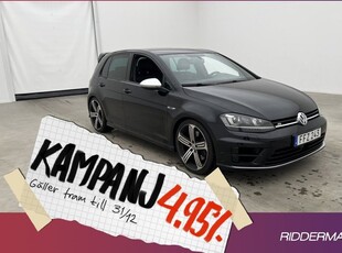 Volkswagen GolfR 4M Kamera Skinn Ving 2014, Halvkombi