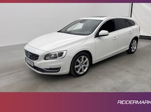 Volvo V60 D4 190hk Summum VOC Pano H/K Värm Kamera Navi Drag