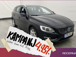 Volvo V60D4 AWD Summum VOC D-Värmare Ski 2015, Kombi