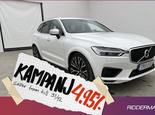 Volvo XC60T8 AWD R-Design Luftfjädring Pano B 2018, SUV