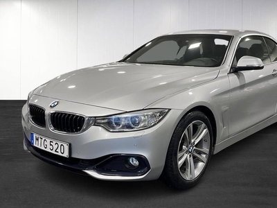 BMW 420i Convertible Steptronic Sport line, Läder 2015, Sportkupé