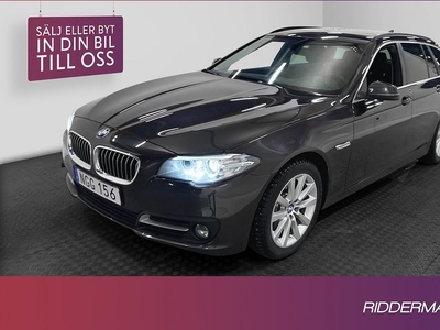 BMW 520d xDrive Helskinn P-sensorer Rattvärme Drag 2016, Kombi