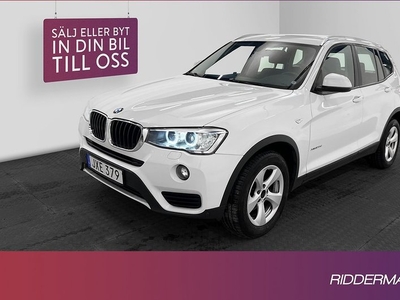 BMW X3xDrive20d Steptronic P-sensorer Delläder 2017, SUV