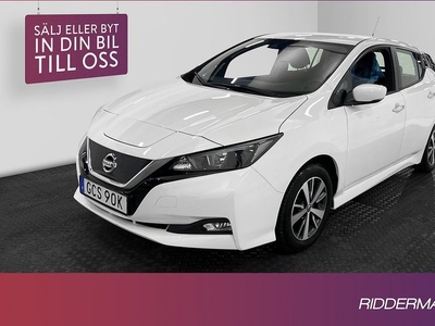 Nissan Leaf40 kwh Acenta Värm Kamera Rattvärm Välserv 2022, Halvkombi