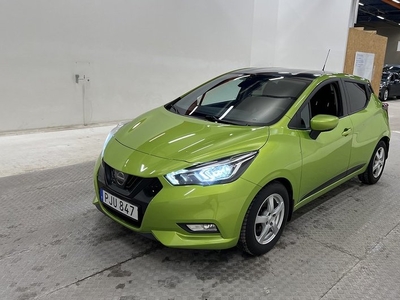 Nissan Micra0.9 Turbo Låg skatt 0,37L mil 2017, Halvkombi