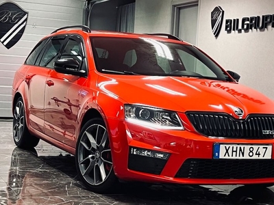 Skoda OctaviaRS 2.0 TDI|D-värmare|Drag|Låg skatt|Välskött | 2015, Kombi