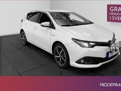 Toyota AurisHybrid e-CVT Comfort Kamera Navi Värmare 2018, Halvkombi