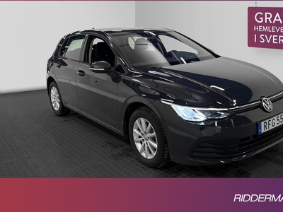 Volkswagen Golf1.0 Comfort CarPlay Sensorer Rattvärme 2023, Halvkombi