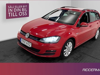 Volkswagen GolfVariant Premium Kamera Halvskinn Drag 2016, Kombi