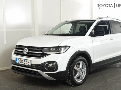 Volkswagen T-Cross1.0 TSI DSG Komfortpkt Psens Drag Vhjul 2020, Halvkombi