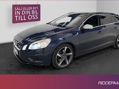 Volvo V60D4 R-Design VOC Värmare Taklucka Navi Välservad 2013, Kombi