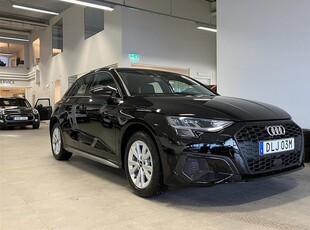 Audi A3Sportback CarPlay Backkamera Sportstol 2024, Halvkombi