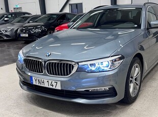 BMW 520D TOURING SPORT LINE D-VÄRM DRAG B-KAM NAVI 2018, Kombi